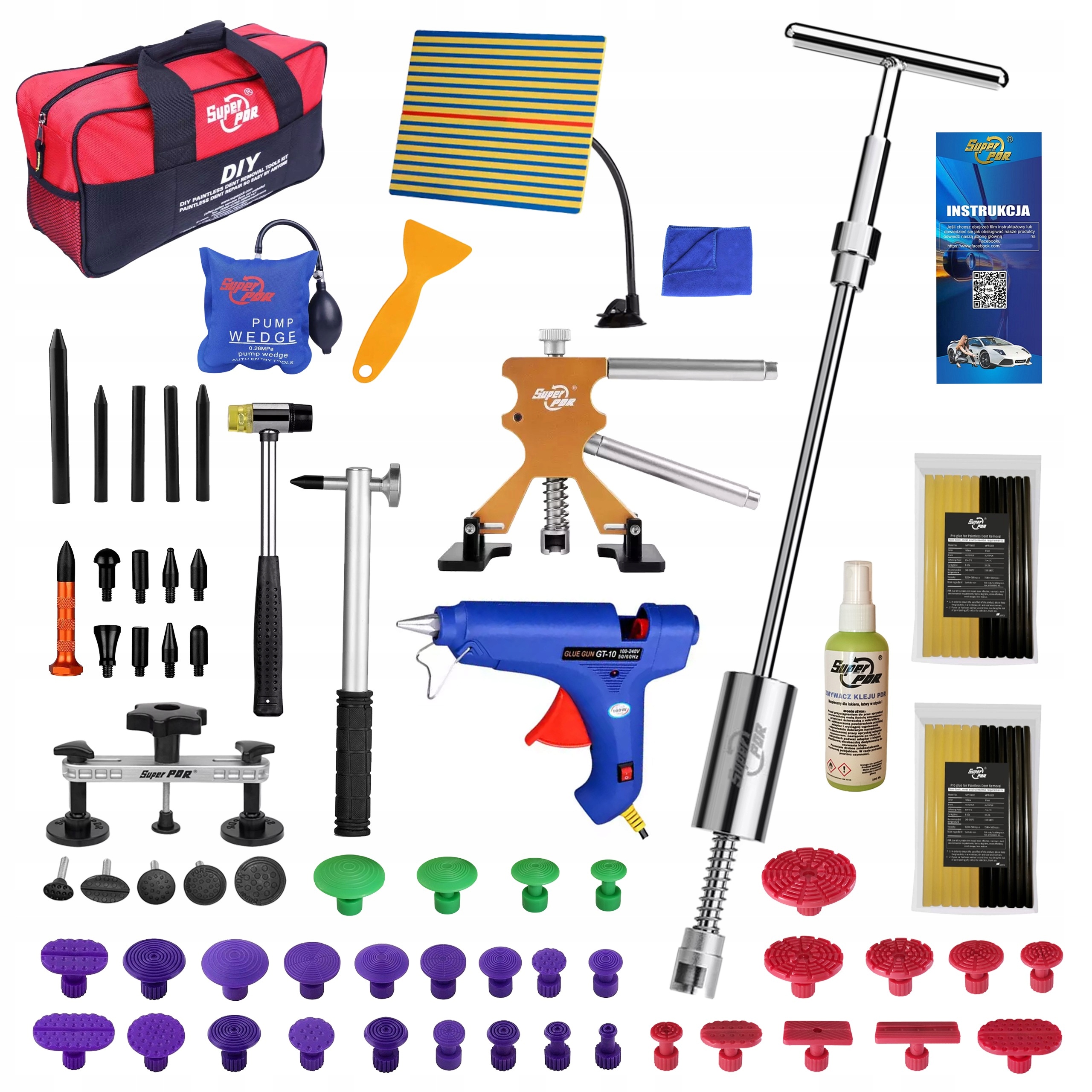 Sada Pdr Odstraňování vytahování promáčklin