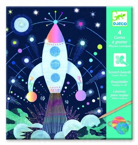 

Djeco Wydrapywanka Zdrapywanka Kosmos DJ09727