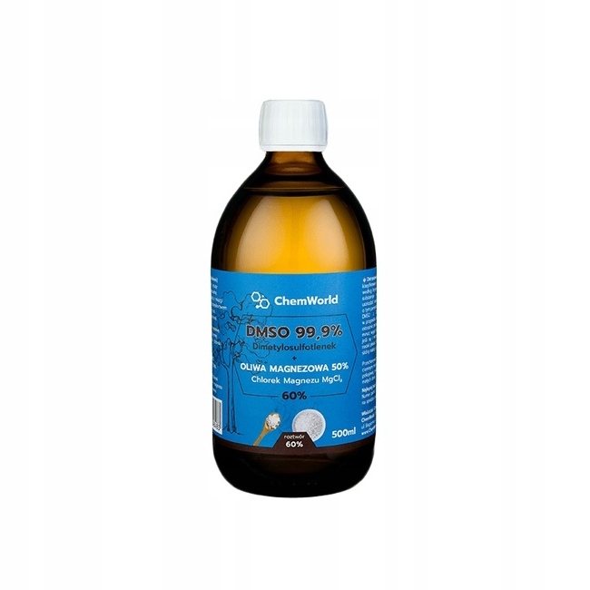 

Dmso 99,9% Chlorek magnezu 60% 500 ml Chemworld
