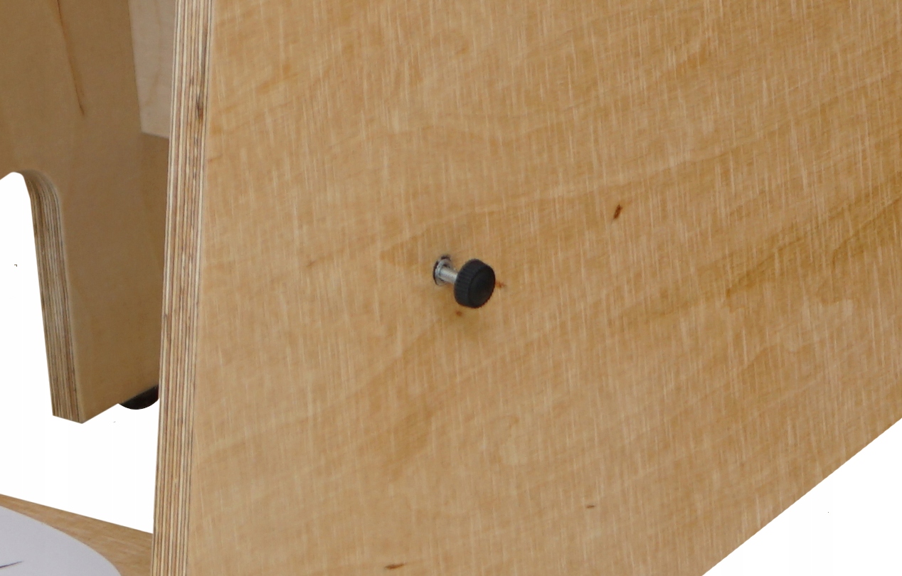 Kitchen helper Pomocnik kuchenny Drewniany dla dziecka Montessori Dębowy Szerokość siedziska 31 cm