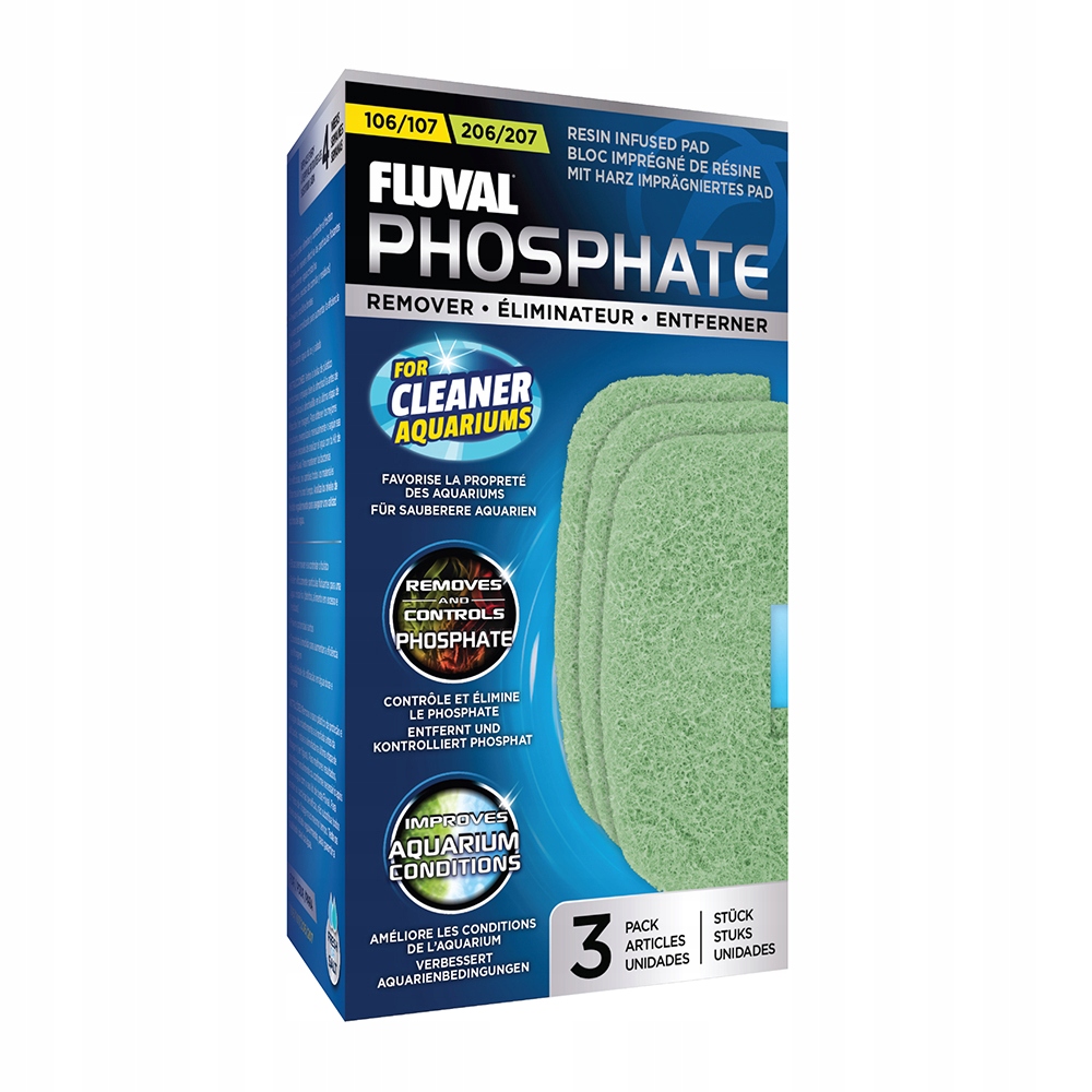 

Fluval Wkład Phosphate 106/7 206/7 na fosforany