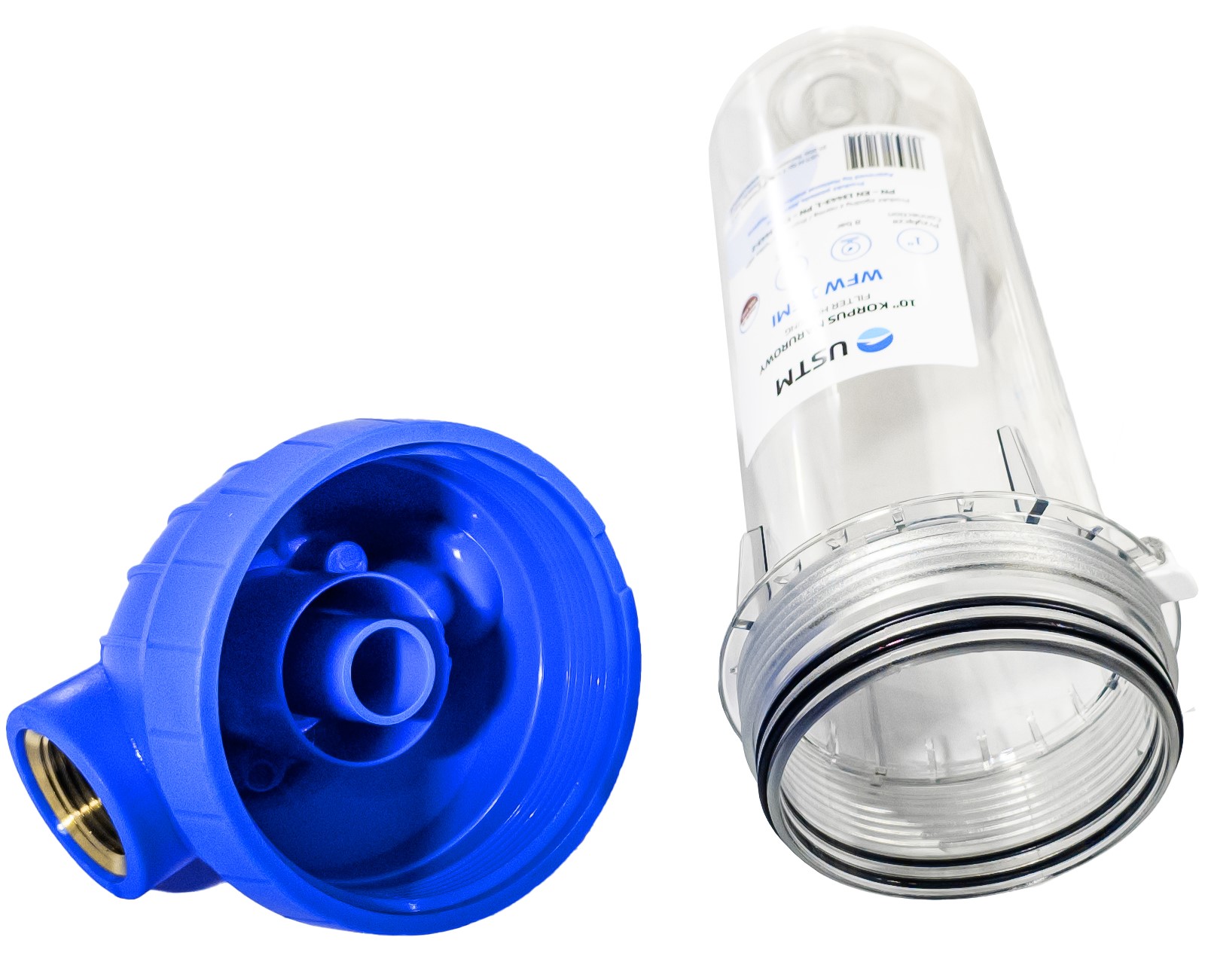 FILTR DO WODY KORPUS OBUDOWA FILTRA EMI 1" GW DO WKŁADÓW FILTRÓW 10" USTM Marka UST-M