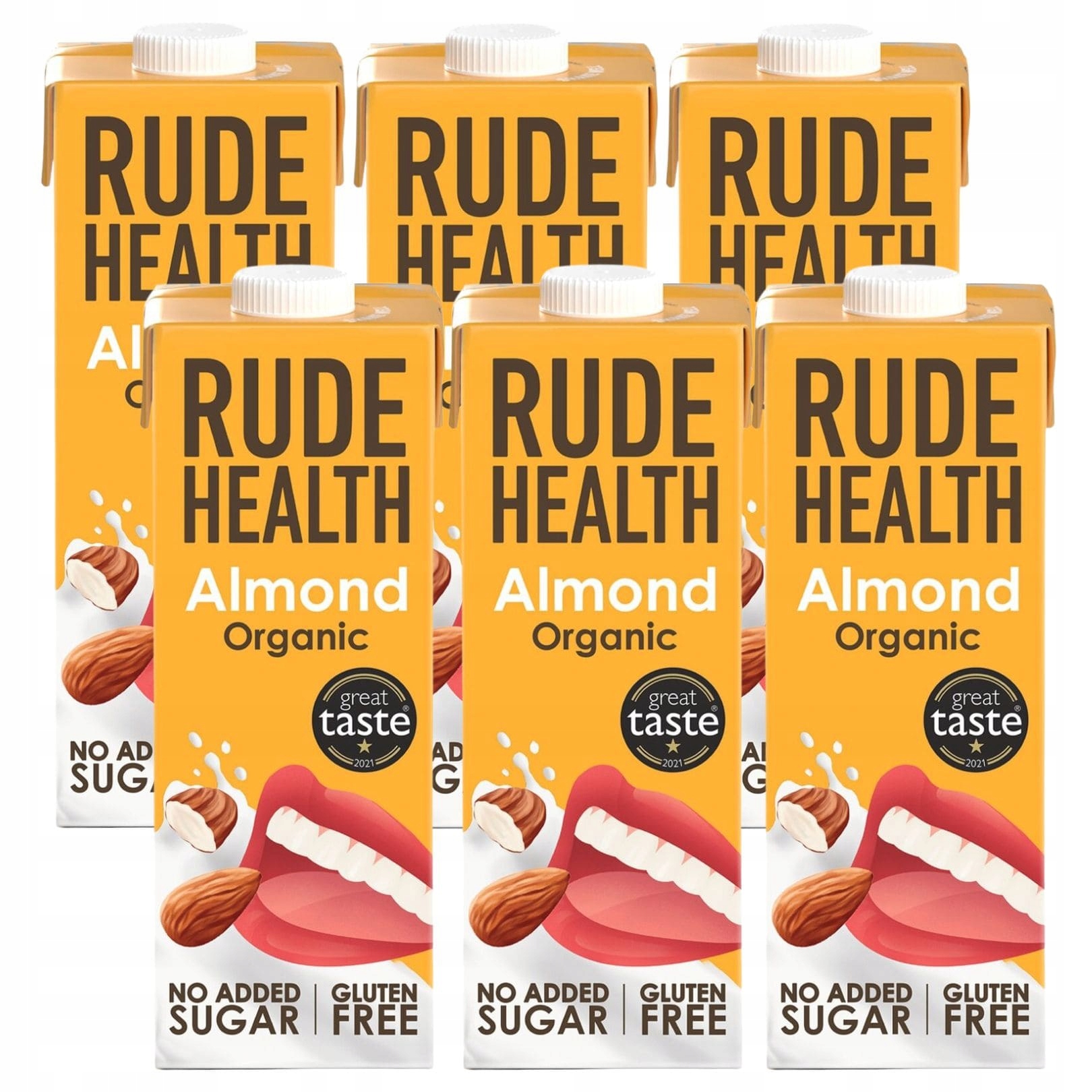 Napój migdałowy Rude Health 6L roślinny Bio wegański bez glutenu