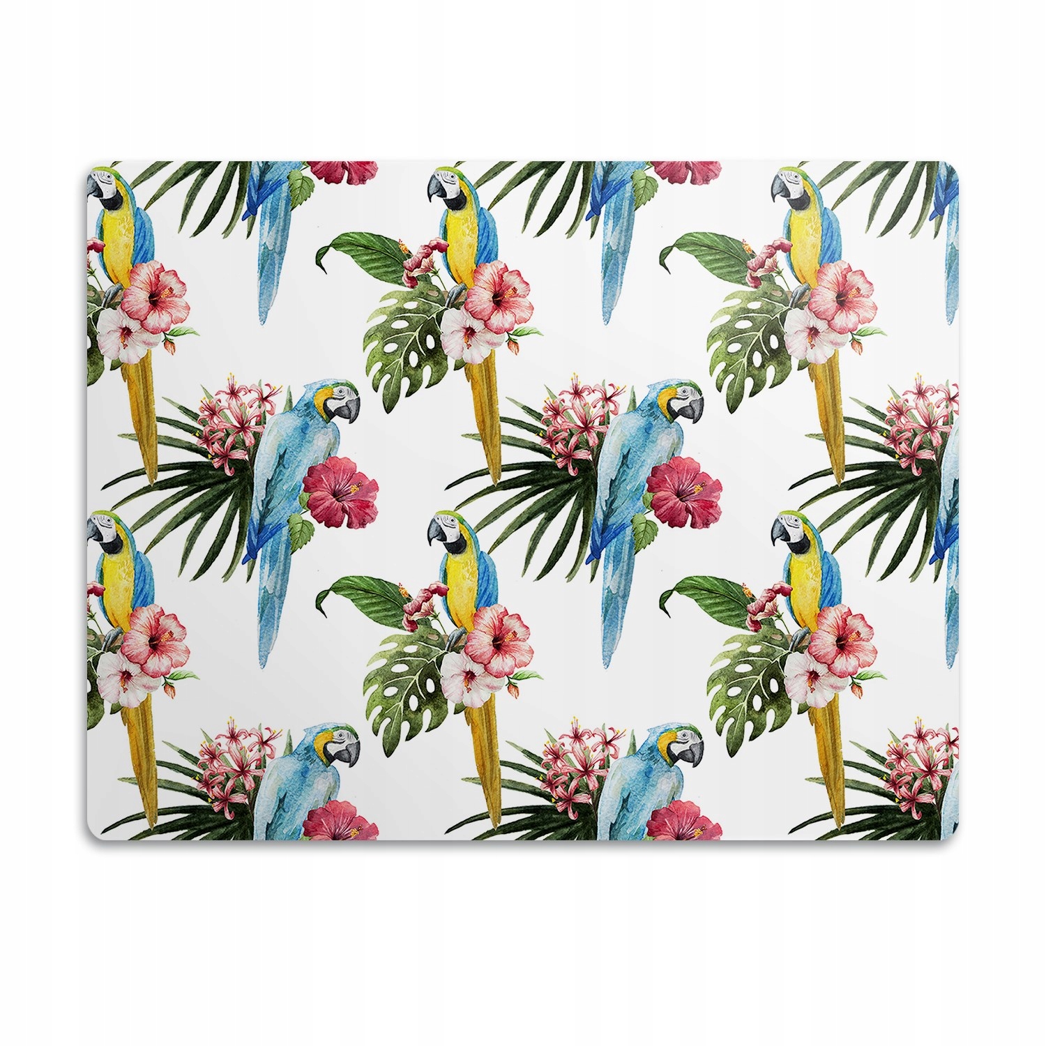 Levně Podložka pod misku pro psa Ara papoušky 60x40 cm