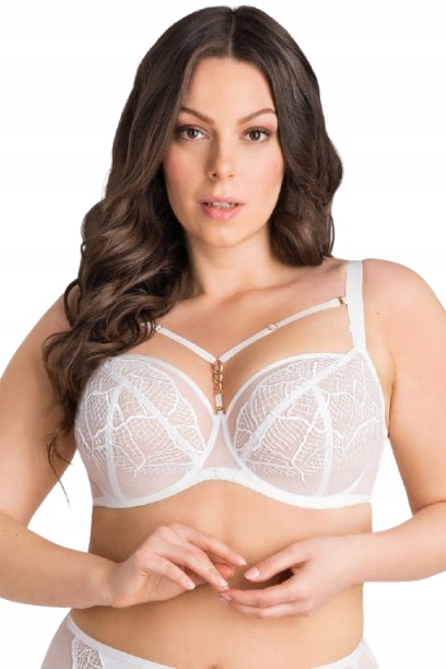 Biustonosz Gorsenia K849 Forever White biały 95G