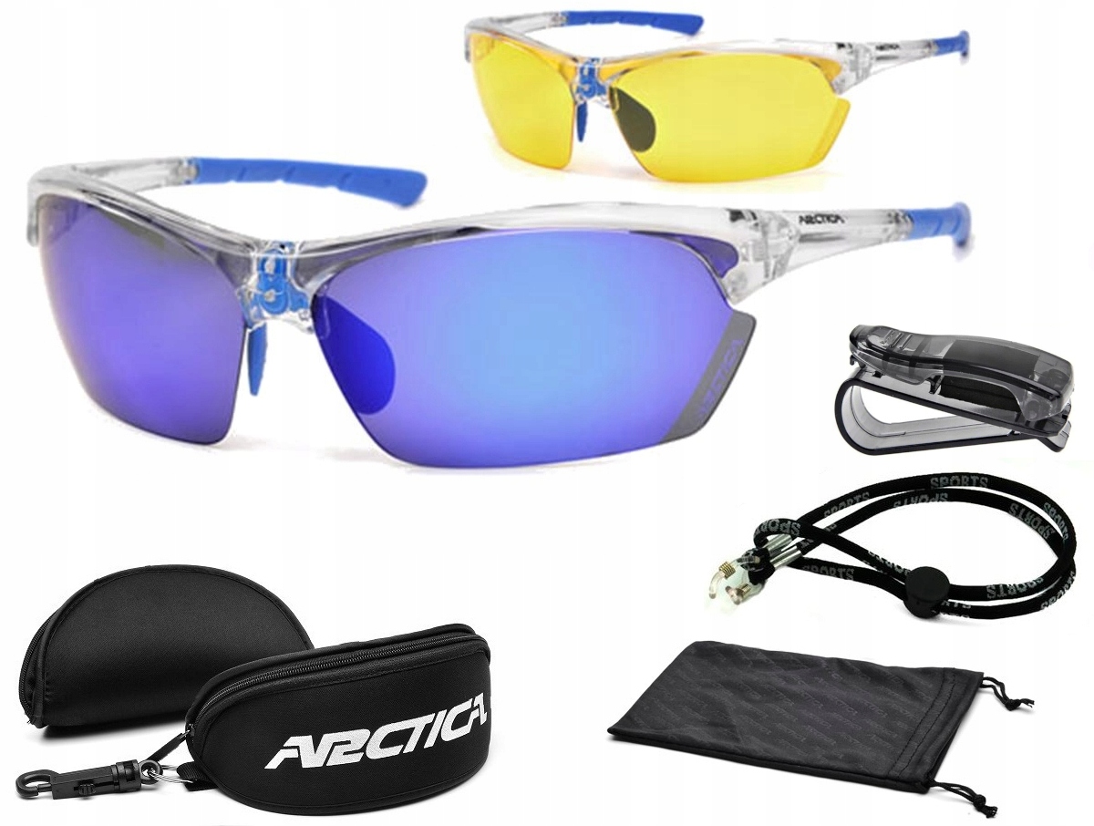 Brýle Arctica S-312C Polarizace Sluneční Cyklistické Vyměnitelné Skla