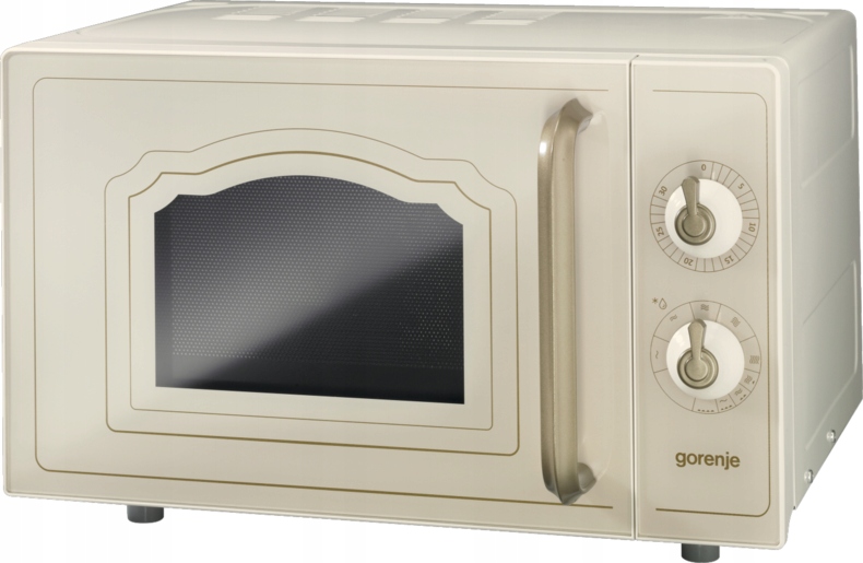 Kuchenka mikrofalowa Gorenje MO4250CLI Retro 20L 700W Grill Kremowy/Beżowy