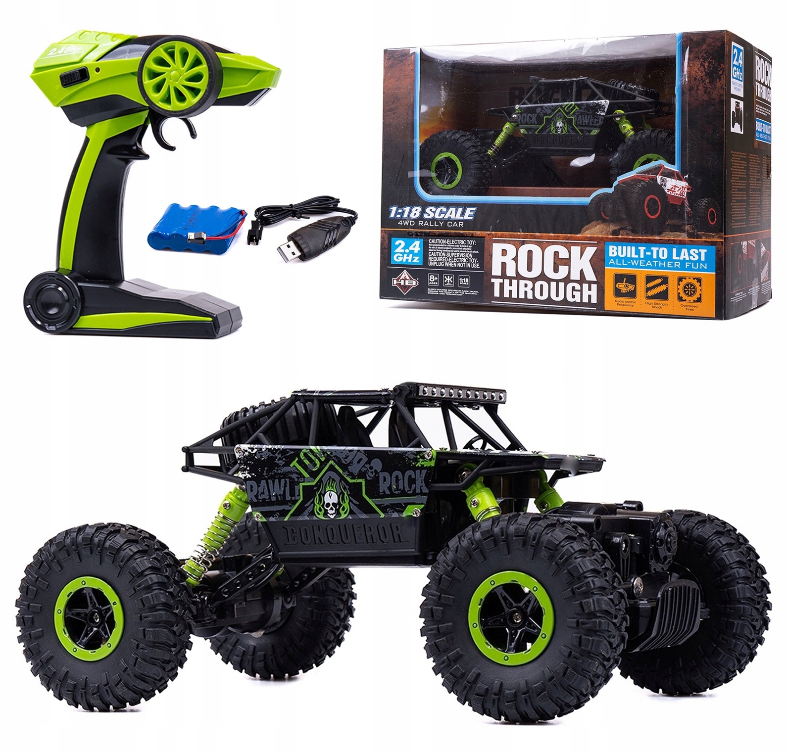 

Samochód Zdalnie Sterowany Rock Crawler Auto Rc
