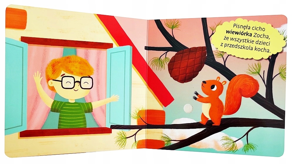 KSIĄŻKA ODGŁOSY PUPILI Z DŹWIĘKIEM TWARDA Marka inna