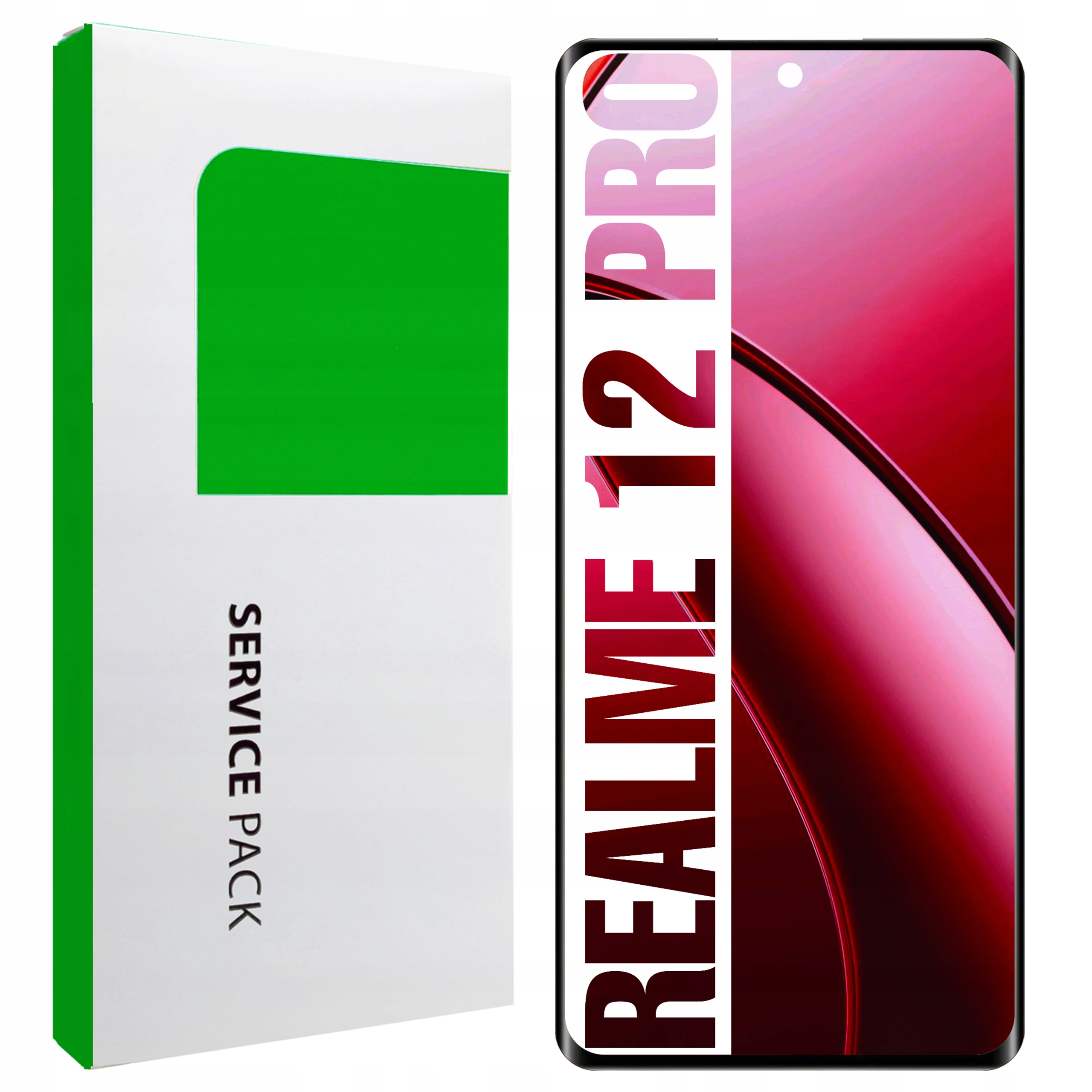 Originál Zila pre Realme 12 Pro LCD displej Digitizer Dotyk