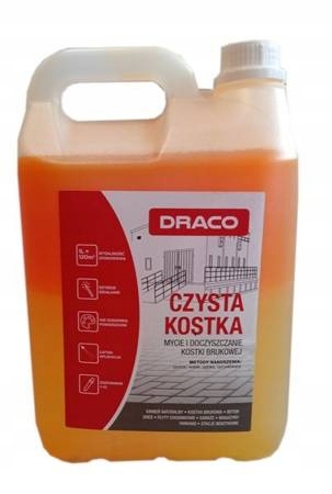 Draco Čistá Kostka 5 l Silný Prostředek Na Čištění Dlažby