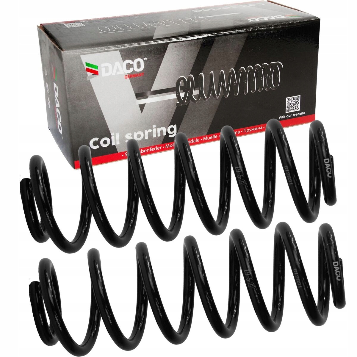 Sprezyna x2 DACO TYL Peugeot 307 SW Kombi 2002