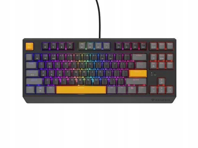 Genesis Thor 230 Tkl Anchor Gray Positive Rgb Outemu Red