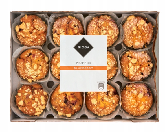 Rioba Borůvkové muffiny 1,2 kg