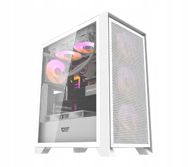 Obudowa do komputera Darkflash DRX70 Mesh Rgb Medium Tower Okno Biała
