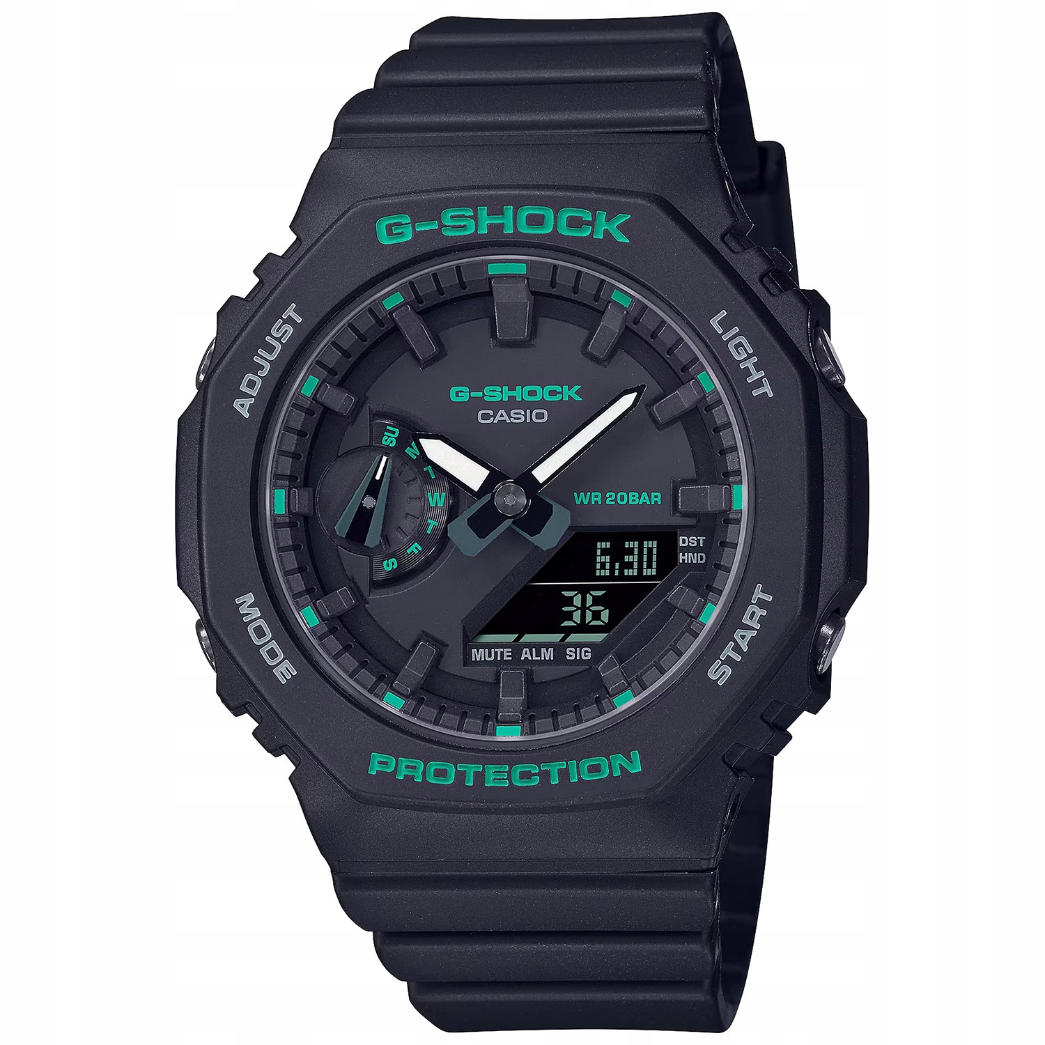 Hodinky Casio G-Shock GMA-S2100GA-1AER černý řemínek