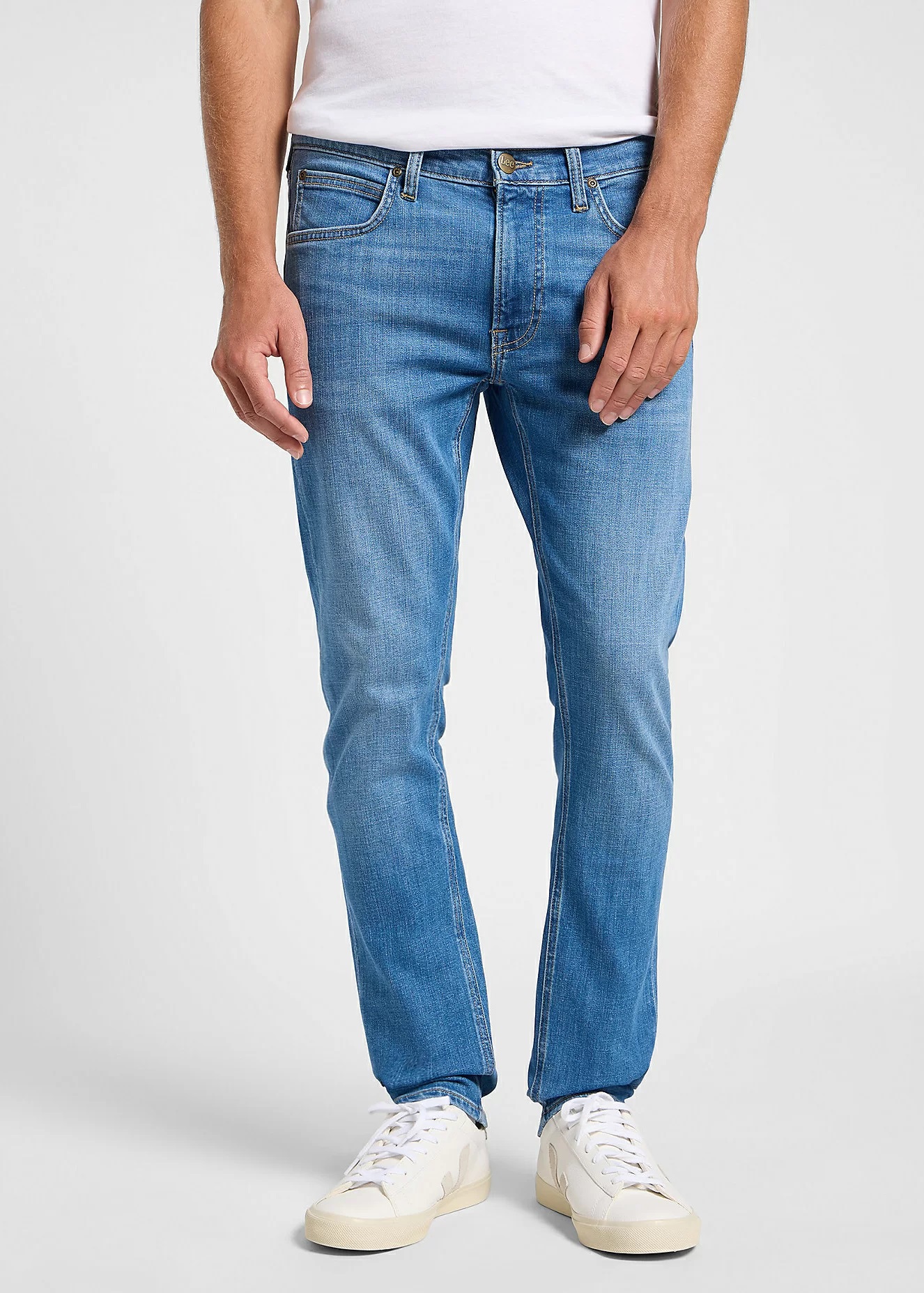 Lee Pánské džíny Luke Slim Tapered W34 L34 Silo 112363975