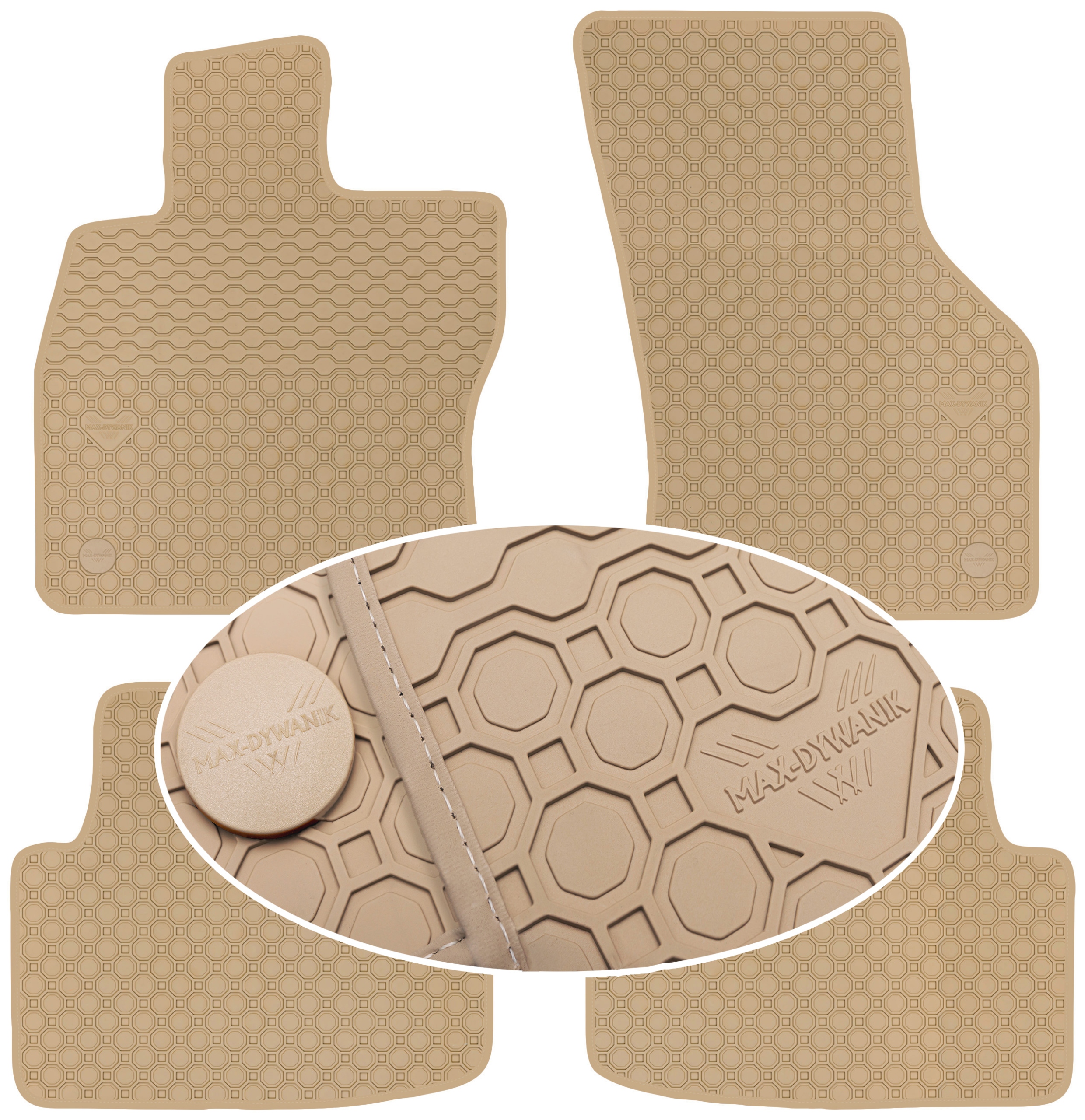 Škoda Octavia III 2012-2020 Koberce Béžové