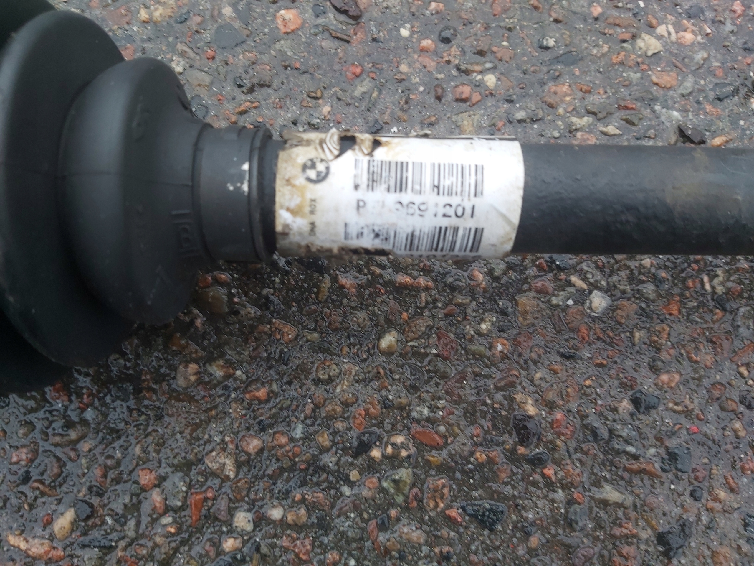 semi-axis right front front 7596912 BMW X5 E70 X6 E71 BDB!!