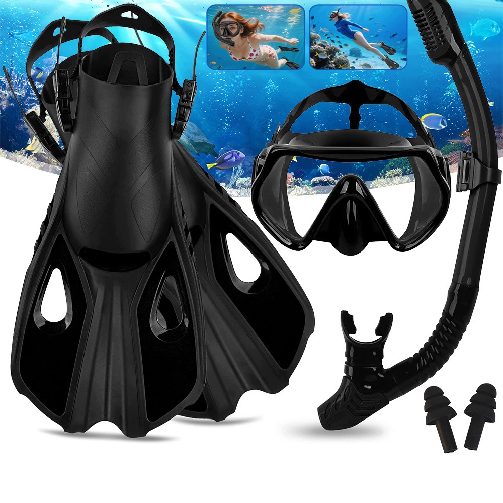 Zestaw Fajka Do Nurkowania Okulary I Rurka Do Snorkelingu