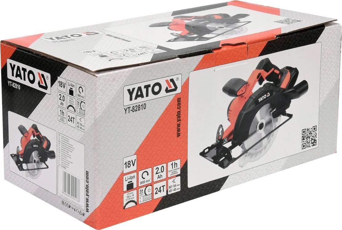 Pila 165 MM 18V YT-82810 Yato