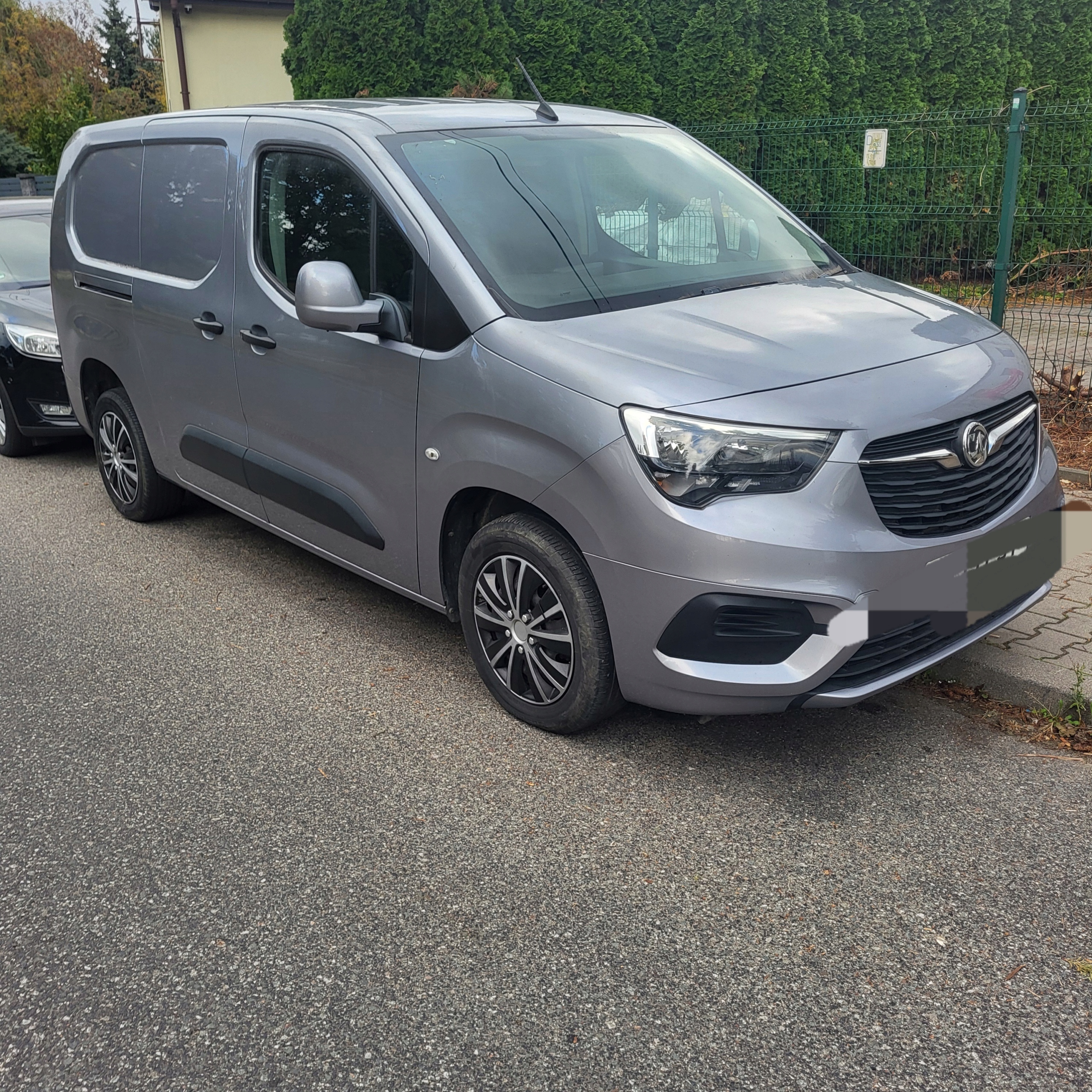 OPEL COMBO E complete front grey KCA tension belt sider fenders bonnet lights