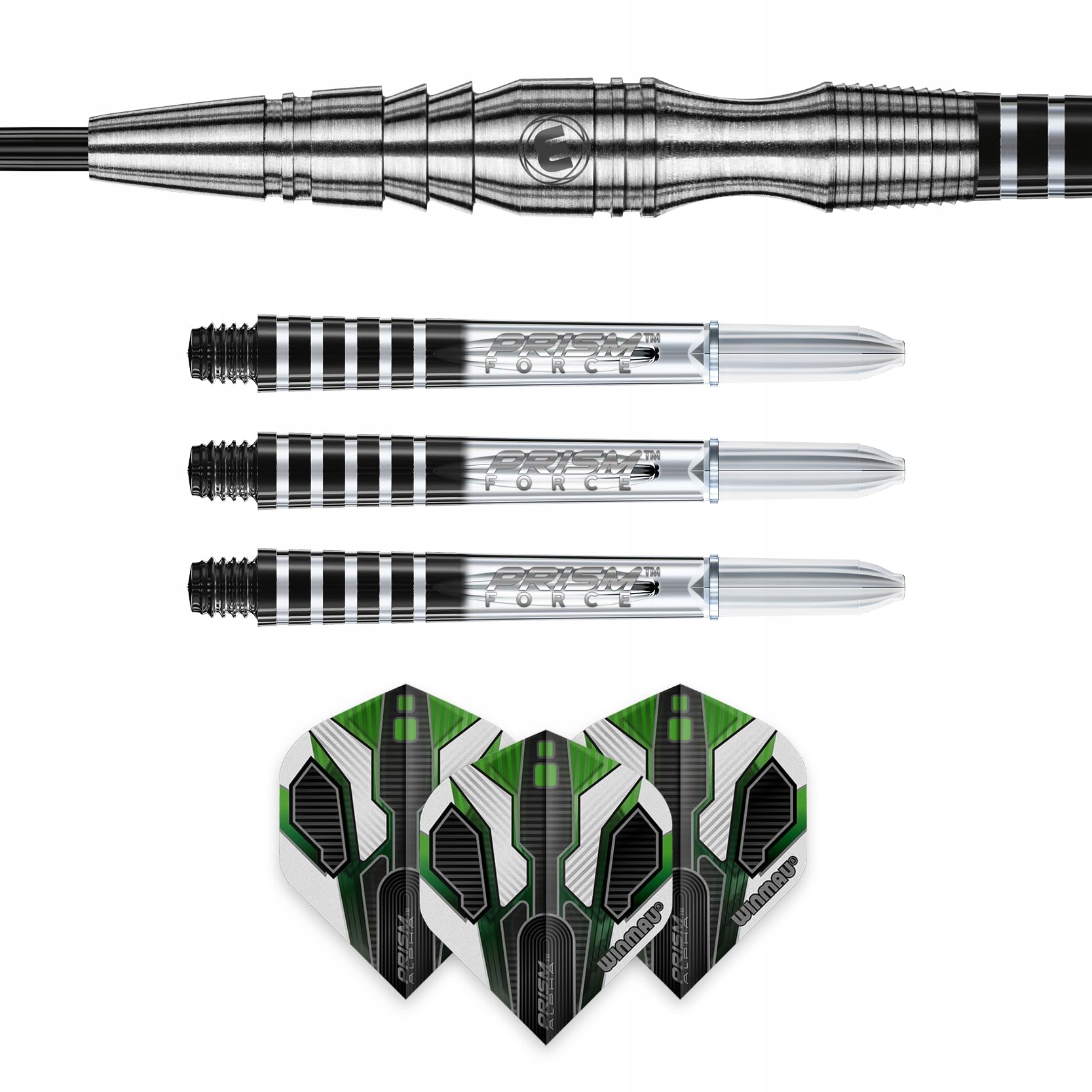 WINMAU Sniper 23g Rzutki Wolframowe Steeltip z Flights i Shaftami — miniatura 7