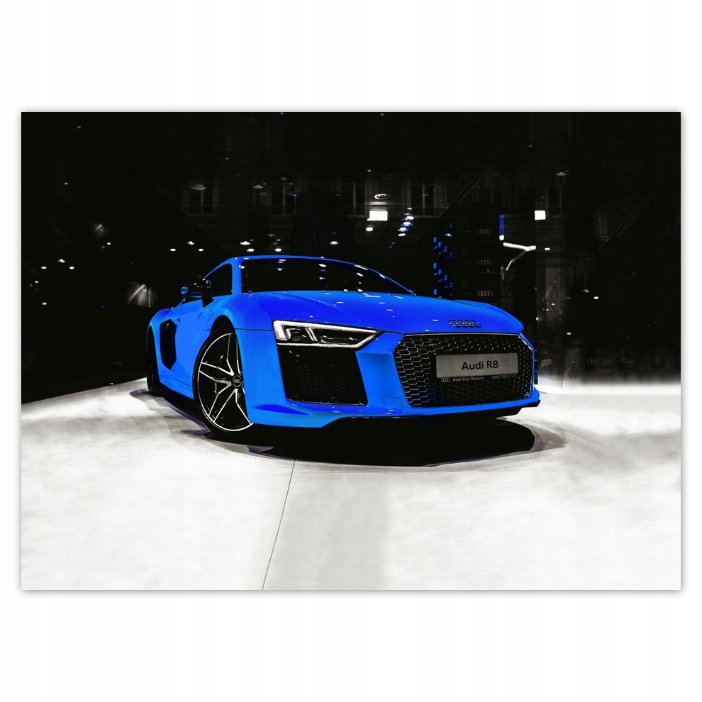 

Fototapety flizelina 254x184 Niebieskie Audi R8