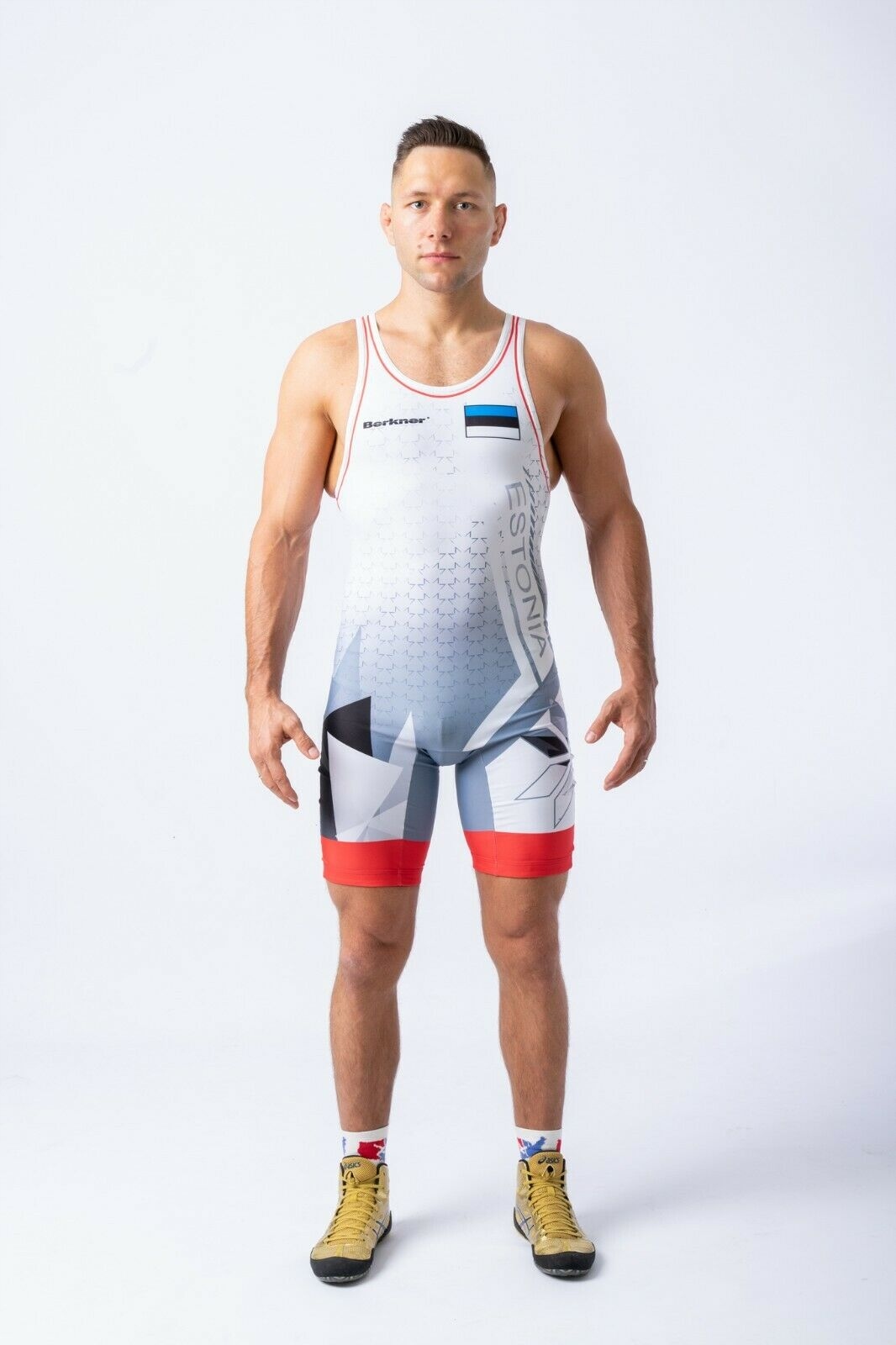 Pánský/chlapecký zápasnický kostým Berkner Estonsko