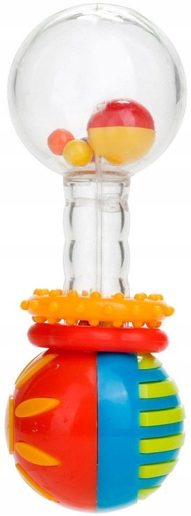 CANPOL TYKAJĄCA OBROTOWA GRZECHOTKA Z KULKAMI