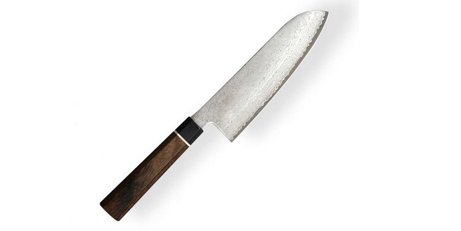 Kuchynský nôž Suncraft Senzo Black Santoku 167 mm [