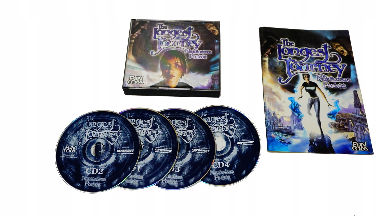 THE LONGEST JOURNEY BIG BOX PL PC Tematyka przygodowe