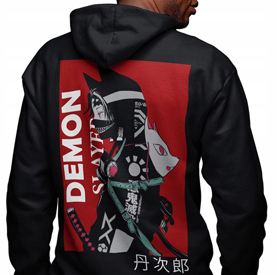 

Bluza Z Kapturem Anime Demon