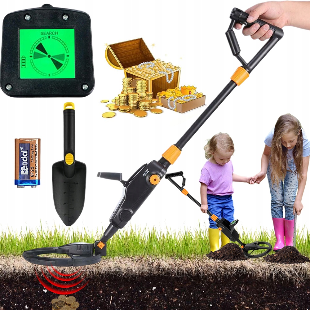 Profesionální LCD Detektor Kovů Detektor Kovů Pro Děti I Dospělé