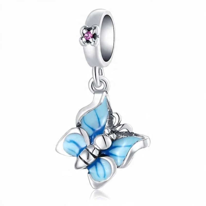 

Charms Błękitny Motylek do Pandora S925