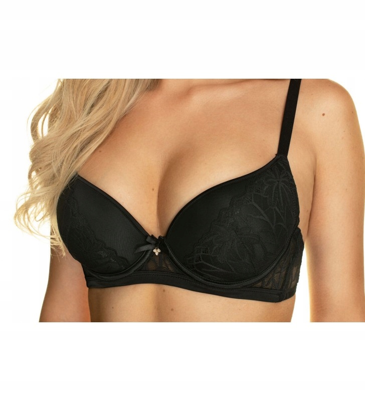 Push-up podprsenka balkonetka Konrad Giulia černá 80B