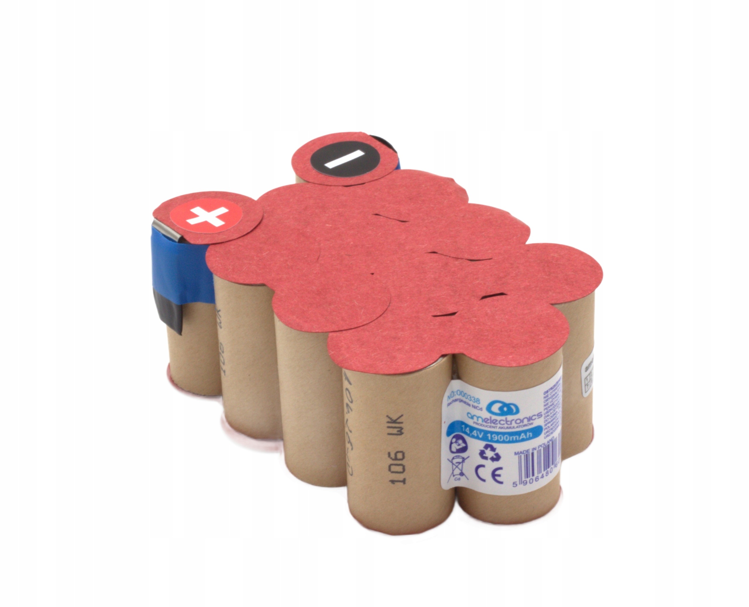 Akumulátor baterie 14,4V1,9 mAh pro Macallister 4016-14 články Sanyo (0338)