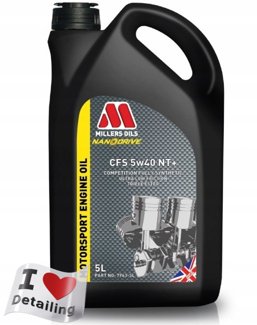 Millers Oil CFS 5w40 NT+ Olej Syntetyczny 5L