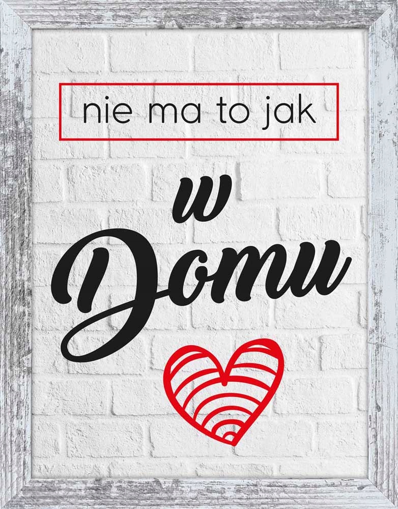 

Nowoczesne Obrazy Z Napisami Na Ścianę W Ramie