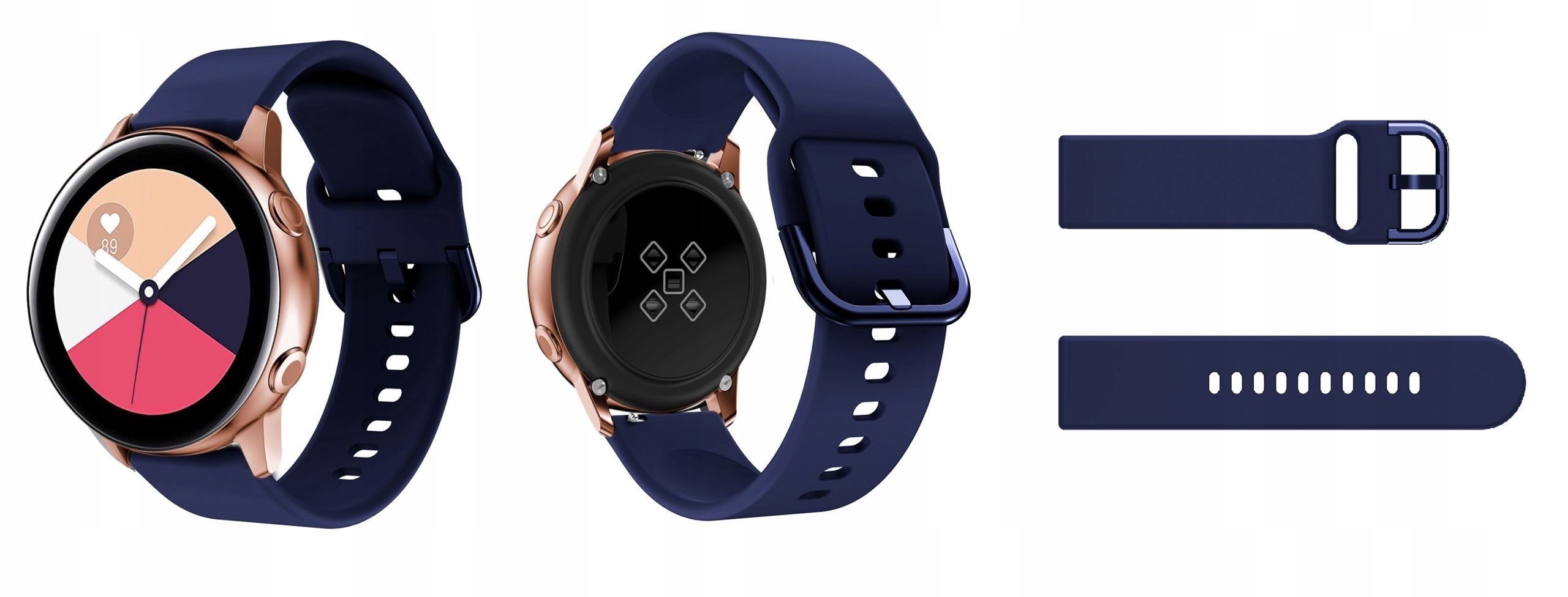 PASEK GALAXY WATCH 4 / 4 CLASSIC 40 / 42 / 44 / 46 Kompatybilność Samsung