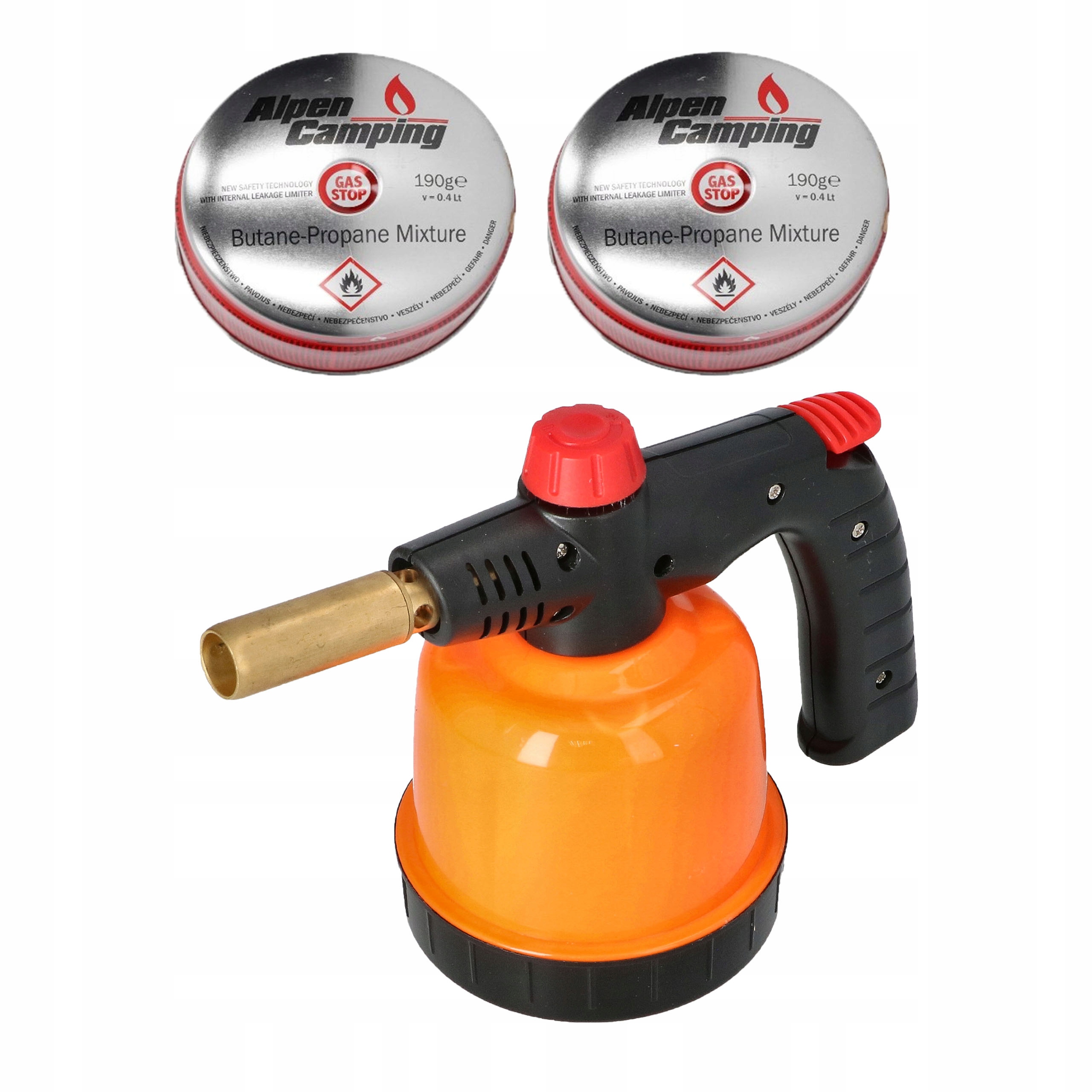 

Lampa Lutownicza Piezo Palnik Gazowy Lutlampa +gaz