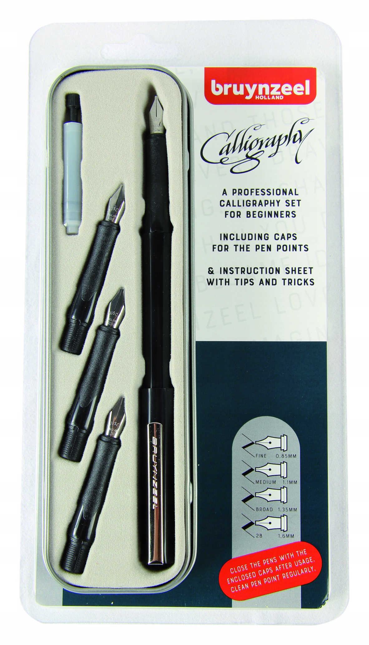 Bruynzeel Calligraphy Set 8 Dílků