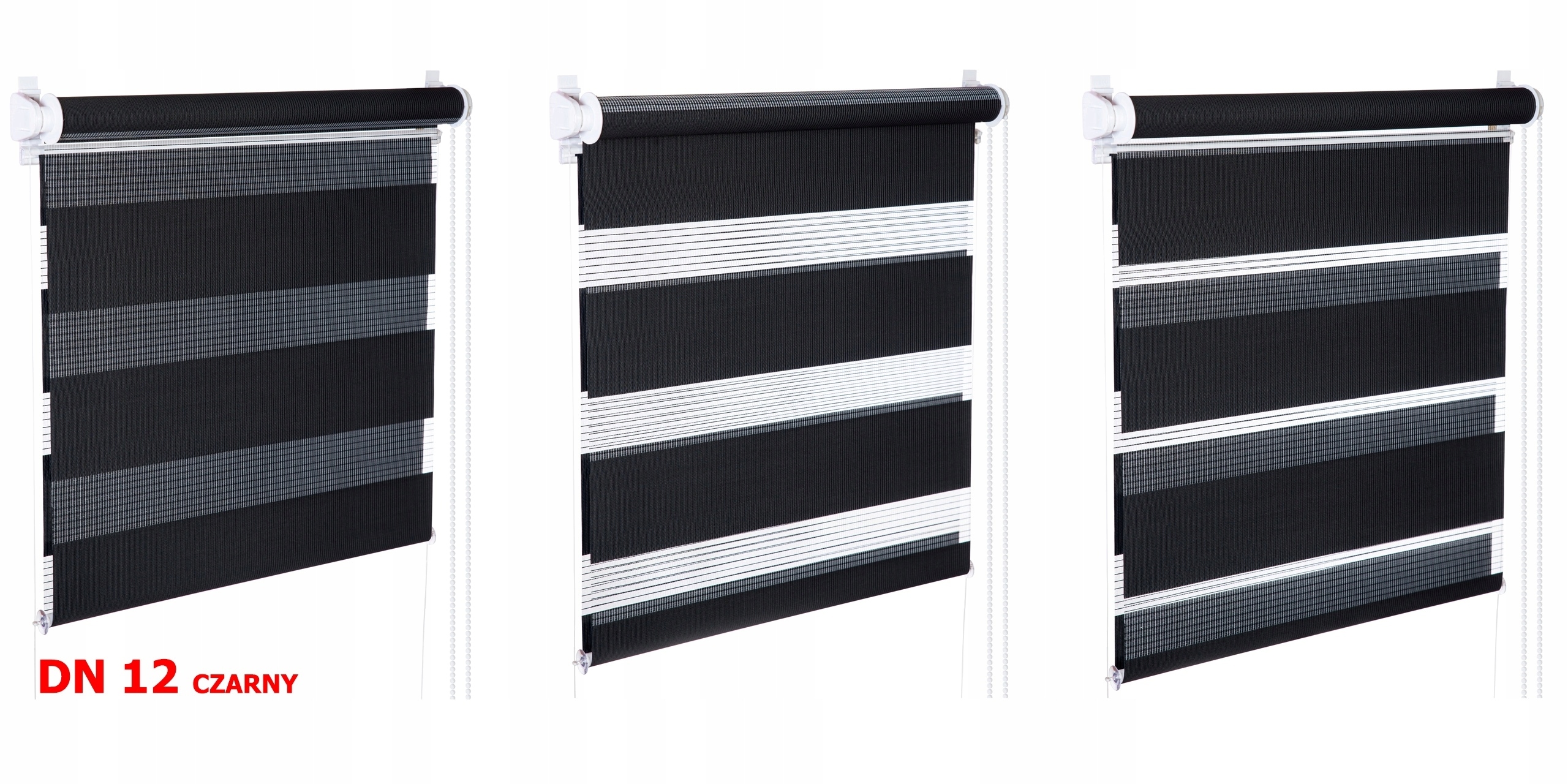 Roleta Dzień Noc z PROWADNICĄ 70x130 13 KOLORÓW Długość 130 cm