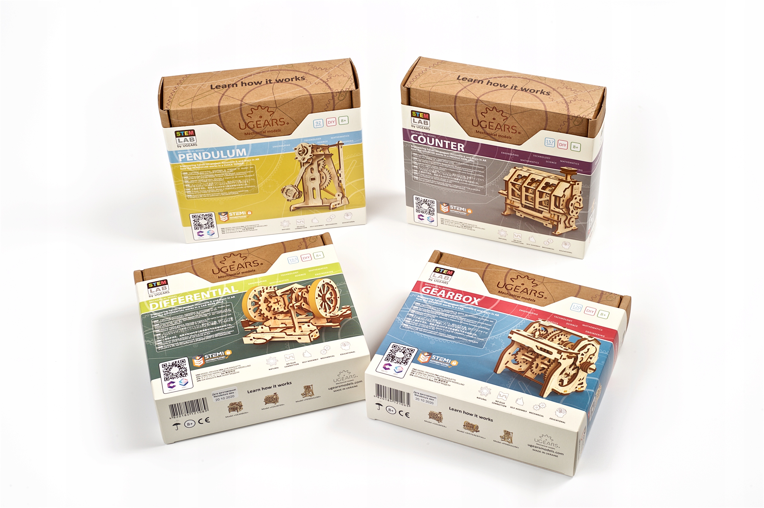 Ugears Licznik STEM LAB Puzzle 3D Model Marka Ugears