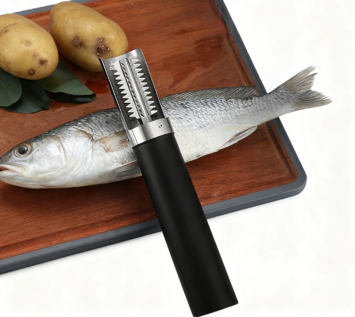 Elektrická Škrabka Strojek Nůž Na Slupky Ryb Skaler Tarka 125W