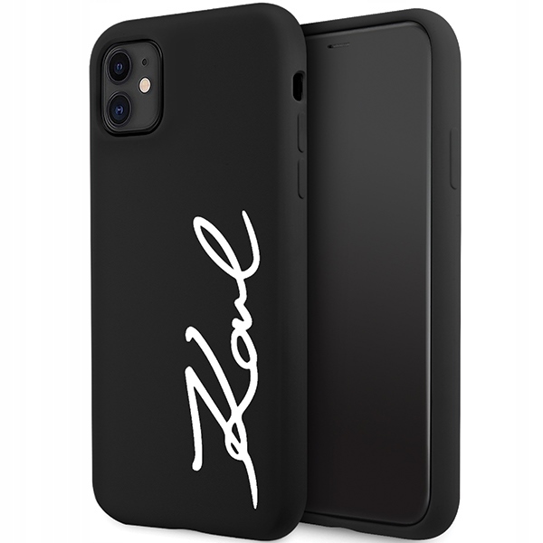 Pouzdro Karl Lagerfeld Signature Pro Iphone 11 Xr Černé
