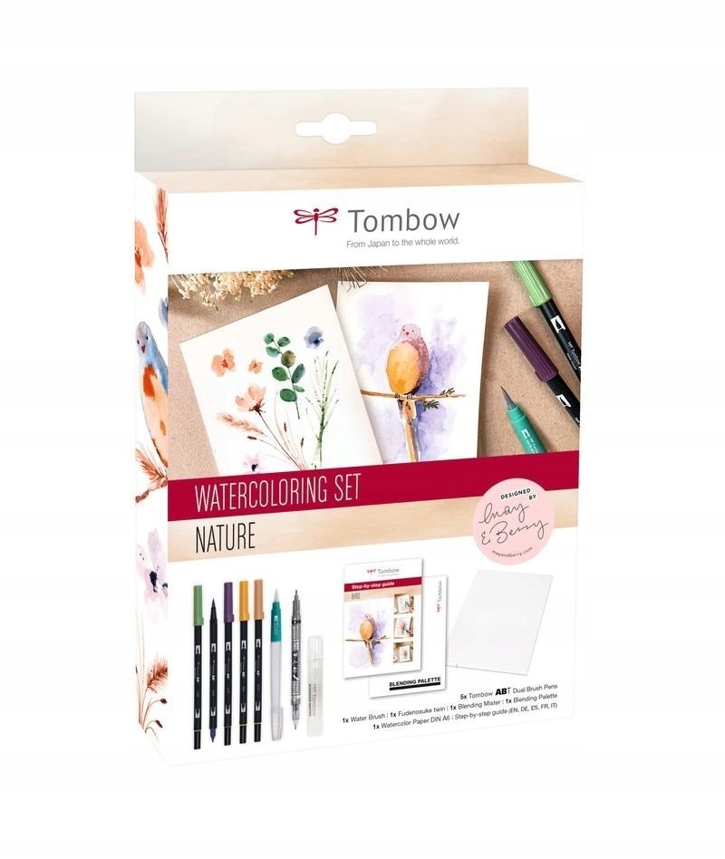 Akvarelová sada Nature