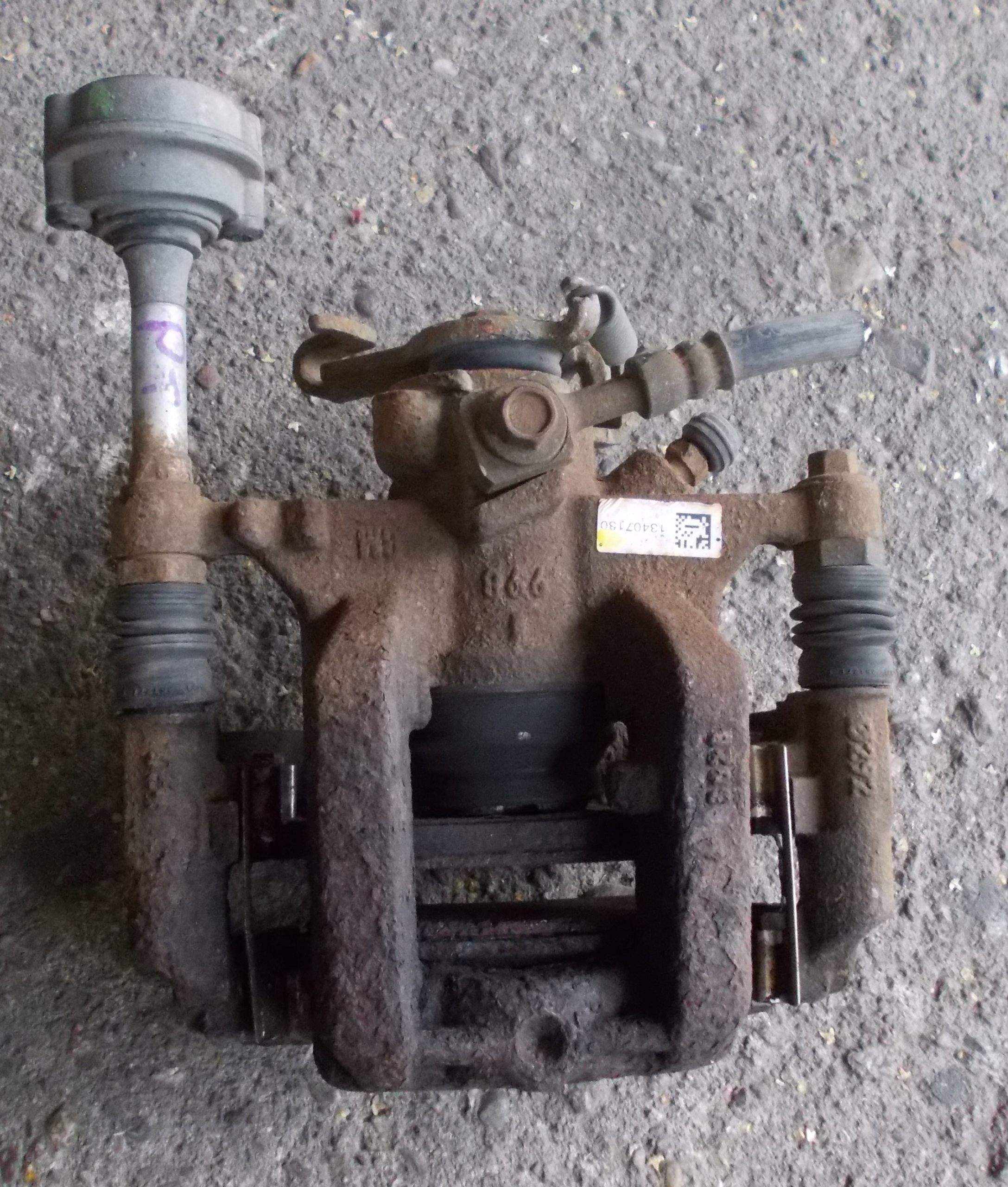 OPEL ASTRA J 1.7 CDTI 14R caliper brake right rear part