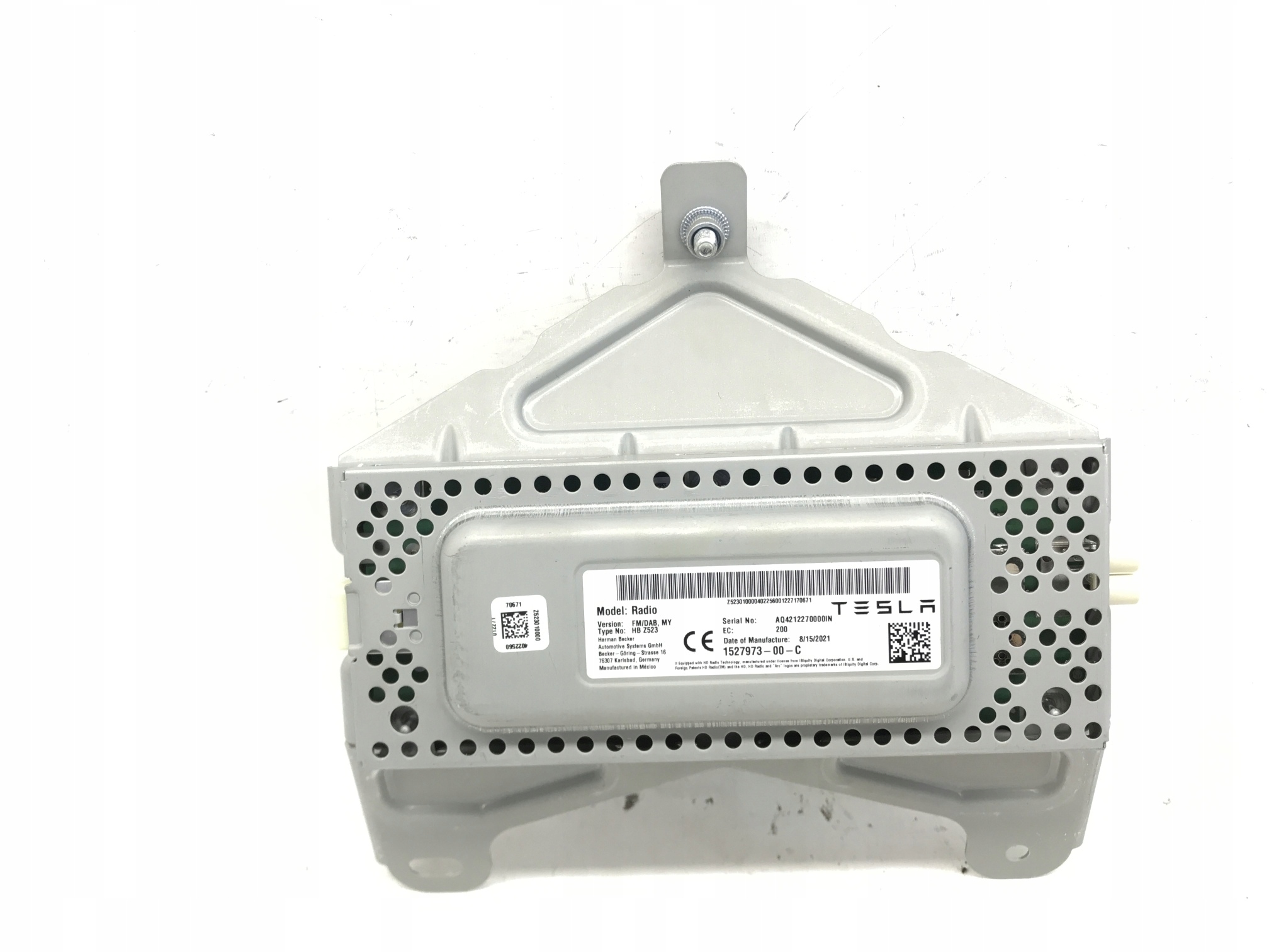 Tesla Model Y Fm rádio Prijímač Ovládací modul 2021 1527973-00-C