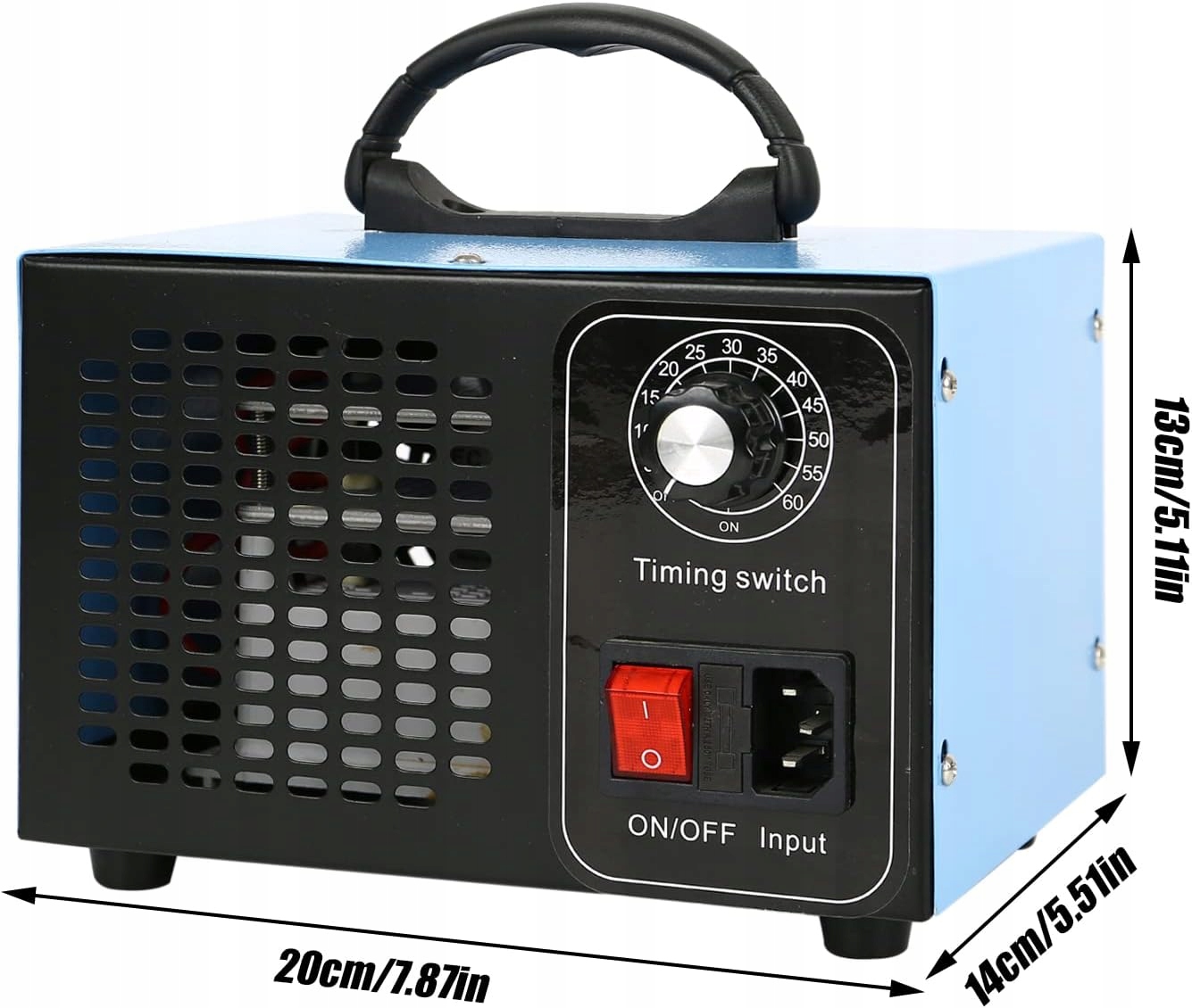 Generator ozonu samochodowego 48 000 mg/h EAN (GTIN) 5905951150451